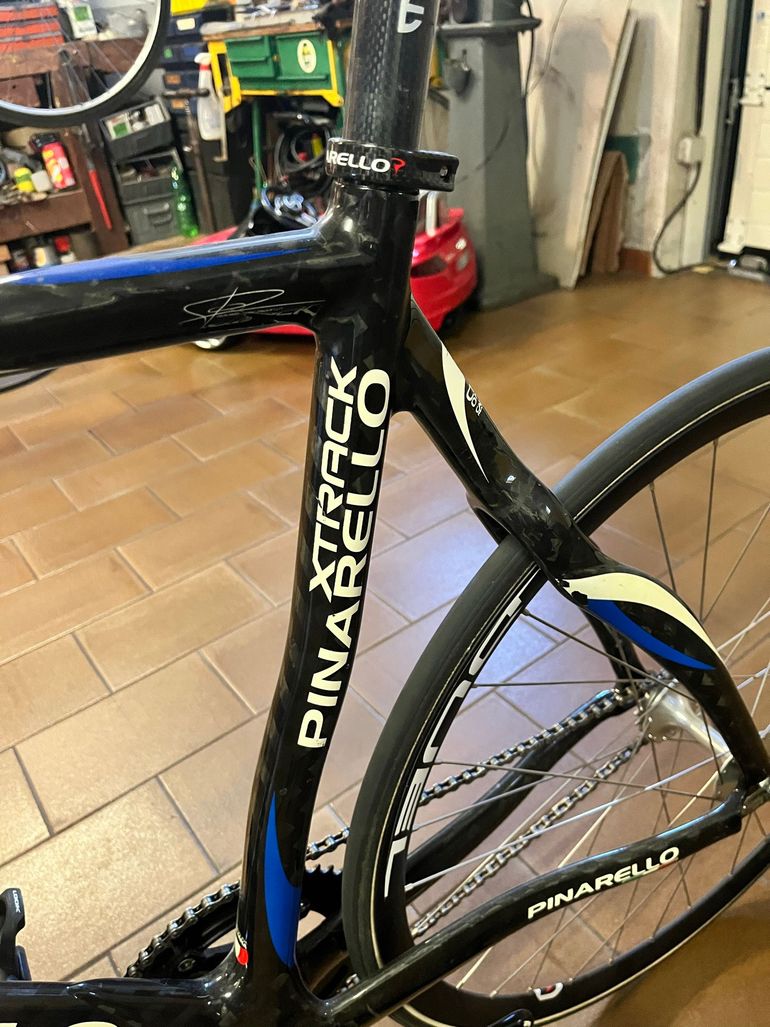 Used Pinarello Xtrack Frameset 2012 Road & Gravel, Blue — image 2 of 20