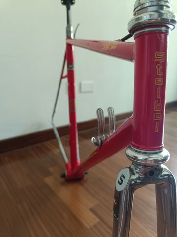 Used Stelbel Custom Frameset 1983 Road & Gravel, Red — image 11 of 30