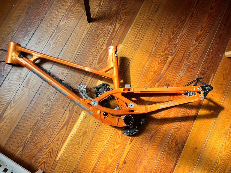 Used Nicolai Custom Frameset 2024 Mountainbike, Orange — image 2 of 7
