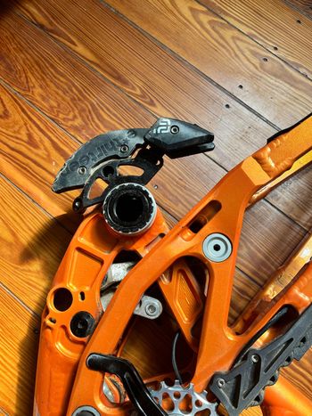 Used Nicolai Custom Frameset 2024 Mountainbike, Orange — image 5 of 7