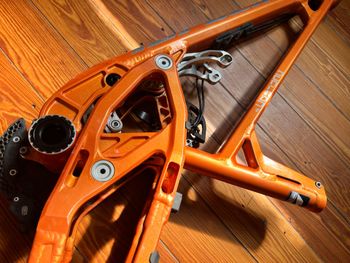 Used Nicolai Custom Frameset 2024 Mountainbike, Orange — image 3 of 7