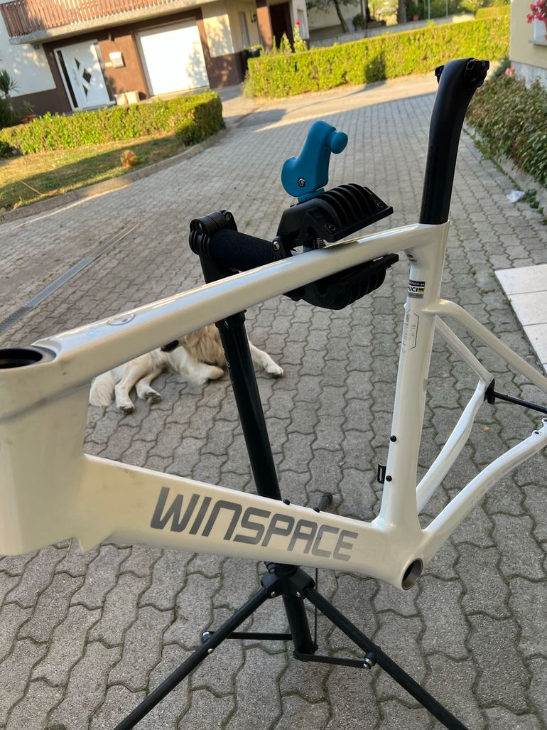 Used WINSPACE Custom Frameset 2024 Road & Gravel, White — image 6 of 8