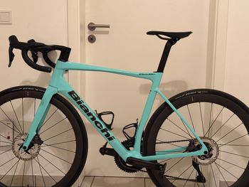 Bianchi Specialissima COMP 105 Di2 2024 Frameset 2024 Road & Gravel usato, Verde — immagine 7 di 7