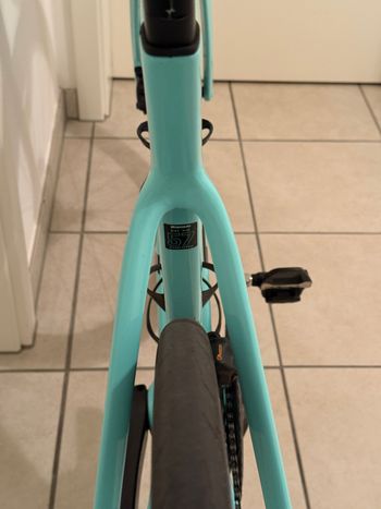 Bianchi Specialissima COMP 105 Di2 2024 Frameset 2024 Road & Gravel usato, Verde — immagine 3 di 7