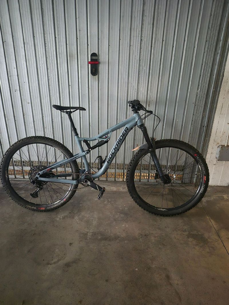 Used ROCKRIDER MOUNTAIN BIKE FULL SUSPENSION AM 100 SRAM NX 2023 2023 MTB