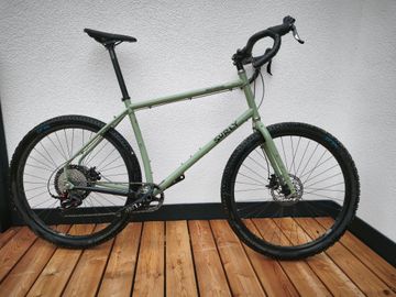 Used Surly Ghost Grappler Sensah SRX 2022 Road & Gravel, Green — image 2 of 5