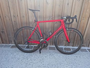 Time ALPE HUEZ 01 2018 2018 Road & Gravel usato, Rosso — immagine 2 di 5