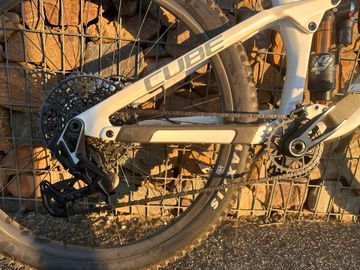 Used CUBE Stereo SRAM X01 Eagle AXS 2025 Mountainbike, White — image 2 of 11