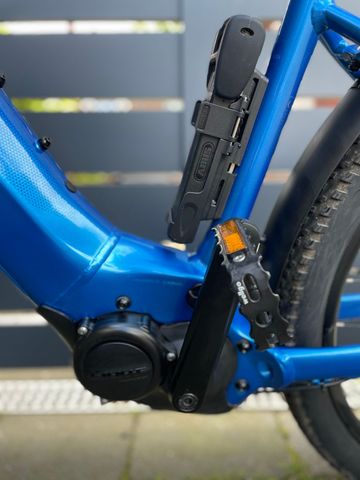 Used Liv Vall E+ EX 2022 2022 Mountainbike, Blue, 27.5, 29 — image 2 of 12