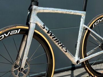 Used Specialized Tarmac Frameset 2025 Road & Gravel, Light Gray — image 3 of 4