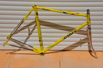 Used CIÖCC Vintage Ciöcc Gheppio Road Bike Frame And Fork Made From Columbus Nemo Tubing. Frameset 1999 Road & Gravel