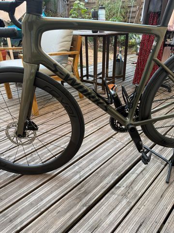 Used Specialized Tarmac Frameset 2025 2025 Road & Gravel, Green — image 7 of 7