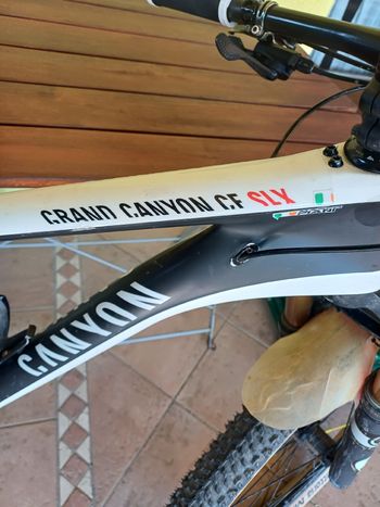 Gebrauchtes Canyon Custom Shimano Deore XT 2015 Mountainbike, Weiß — Bild 3 von 5