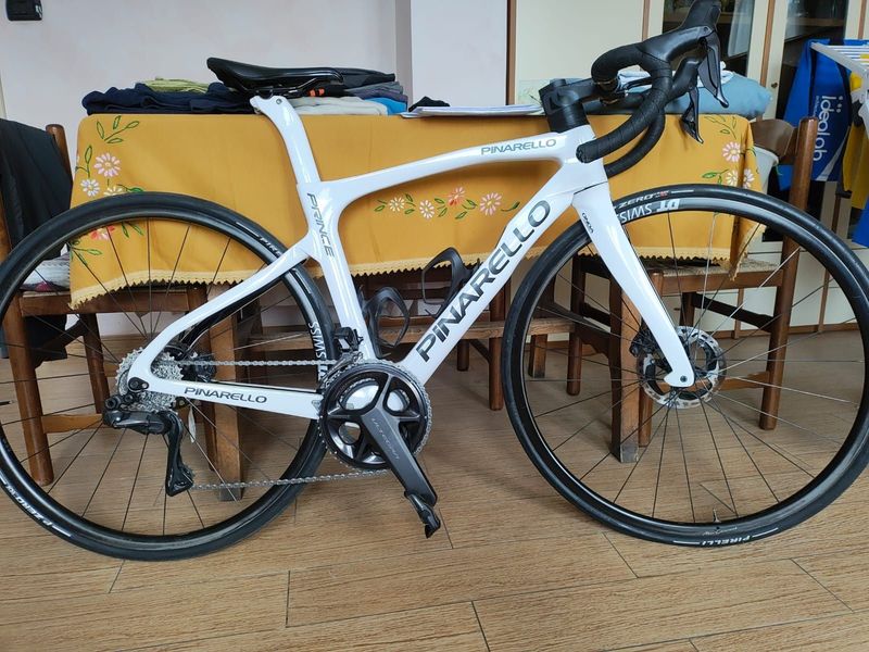 Brugt Pinarello PRINCE ULTEGRA Di2 12S Disc 2023 Frameset 2023 Road & Gravel