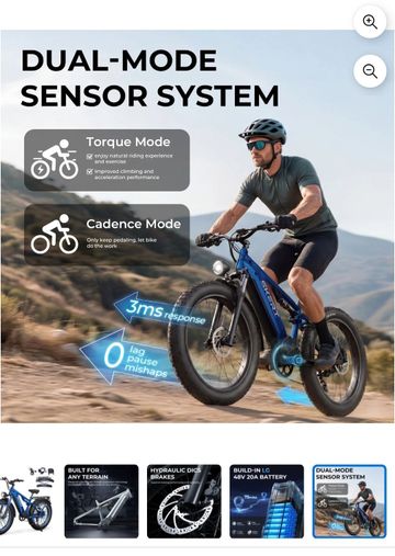 Used Skeri Custom Shimano Tourney 2026 Mountainbike, Blue — image 7 of 14