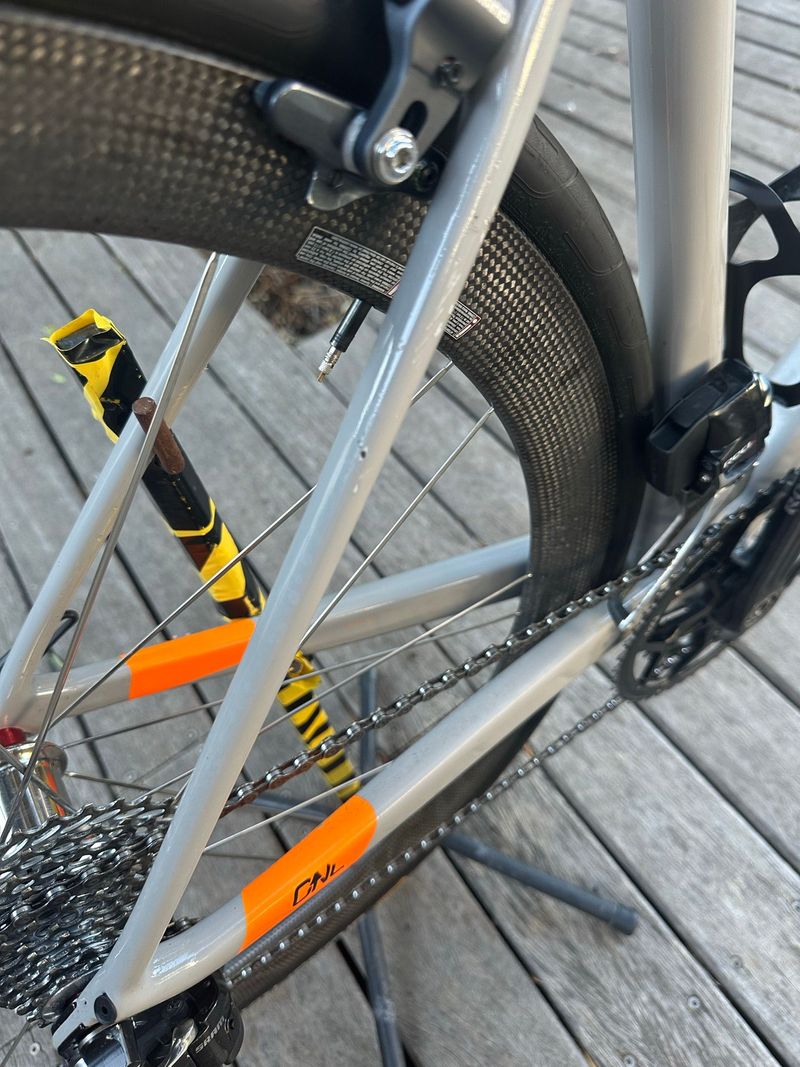 Used Heroin Custom SRAM Red eTap 2018 Road & Gravel, Light Gray — image 11 of 18