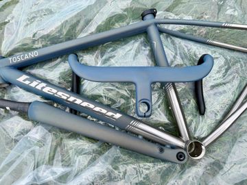 Used Litespeed Toscano Frameset 2026 Road & Gravel, Blue — image 7 of 9
