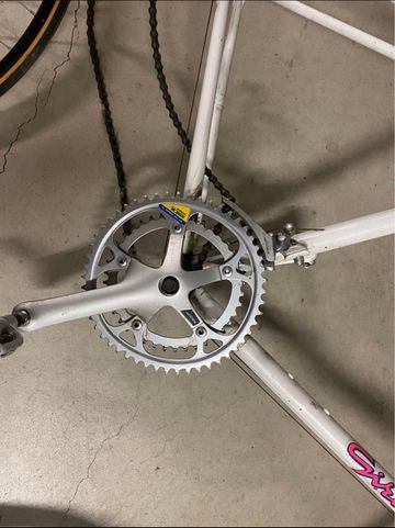 Used Gif Custom Shimano 105 2000 Road & Gravel, White — image 3 of 3