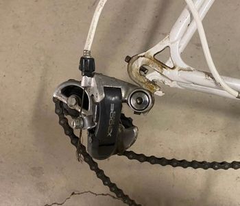 Gif Custom Shimano 105 2000 Road & Gravel usato, Bianco — immagine 2 di 3