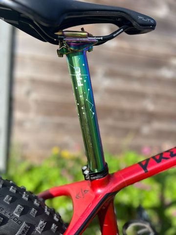 Used Alpha Bikes Custom SRAM XX1 Eagle 2022 Mountainbike, Red — image 8 of 11