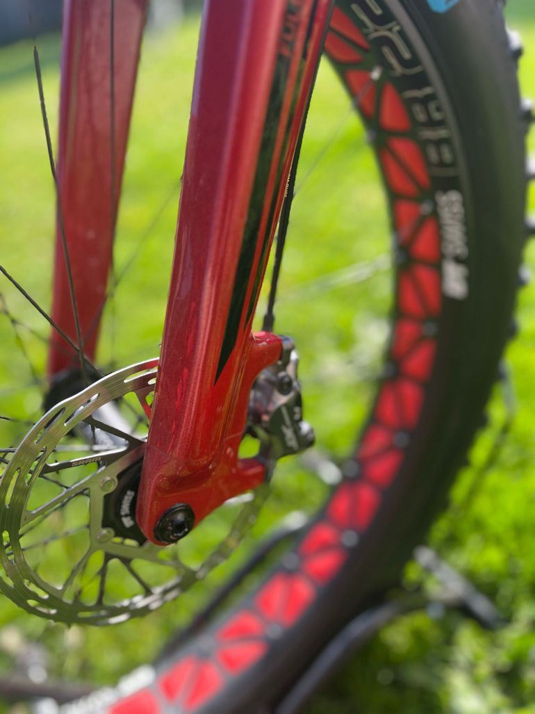 Gebrauchtes Alpha Bikes Custom SRAM XX1 Eagle 2022 Mountainbike, Rot — Bild 6 von 11