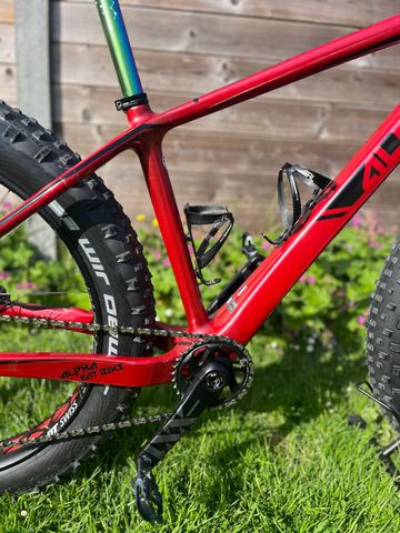 Used Alpha Bikes Custom SRAM XX1 Eagle 2022 Mountainbike, Red — image 3 of 11