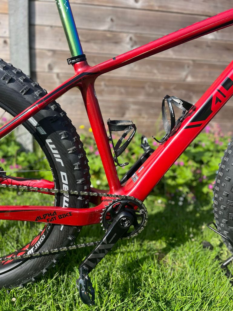Gebrauchtes Alpha Bikes Custom SRAM XX1 Eagle 2022 Mountainbike, Rot — Bild 3 von 11