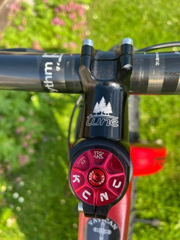 Used Alpha Bikes Custom SRAM XX1 Eagle 2022 Mountainbike, Red — image 10 of 11