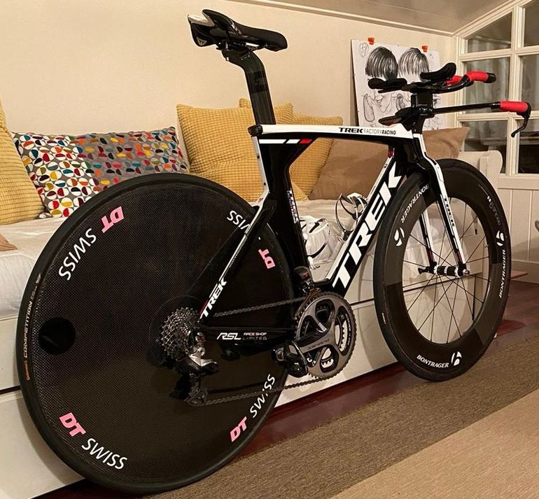Gebrauchtes Trek Speed concept Shimano Dura Ace Di2 2019 Road & Gravel, Schwarz — Bild 3 von 3