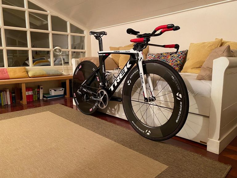 Gebrauchtes Trek Speed concept Shimano Dura Ace Di2 2019 Road & Gravel, Schwarz — Bild 2 von 3