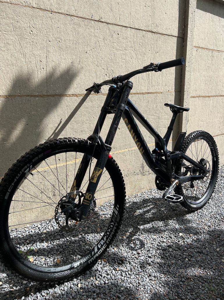 Brugt Canyon Sender CFR FMD 2021 2021 Mountainbike — billede 6 af 6