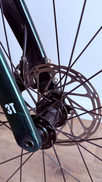 3T RACEMAX SRAM Red eTap AXS 2022 Road & Gravel de segunda mano, Verde — imagen 15 de 24