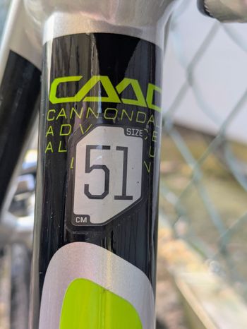 Cannondale Caad Shimano 105 2018 Road & Gravel d'occasion — image 7 sur 9