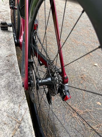Gebrauchtes Look 795 SRAM Rival eTap AXS 2024 Road & Gravel, Rot — Bild 5 von 8