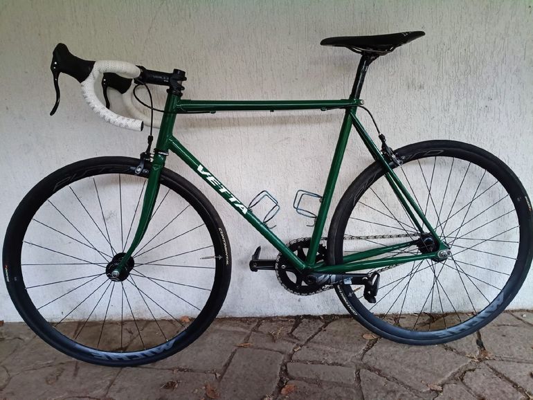 Used Vetta Custom Single Speed / Fixed Gear 2021 Road & Gravel, Green — image 2 of 10