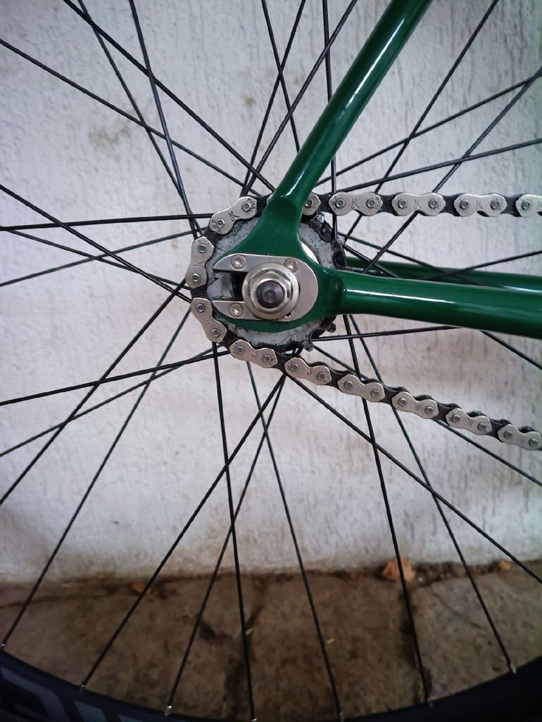Used Vetta Custom Single Speed / Fixed Gear 2021 Road & Gravel, Green — image 9 of 10