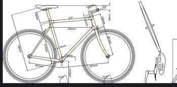 Used Vetta Custom Single Speed / Fixed Gear 2021 Road & Gravel, Green — image 11 of 11