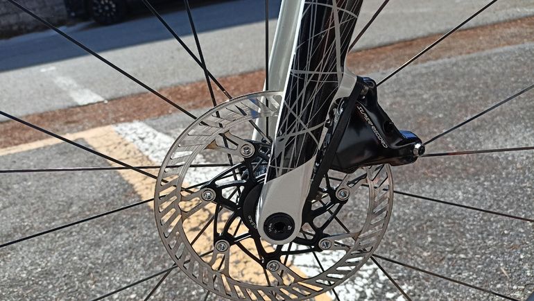 Gebrauchtes Whistle Custom Campagnolo Super Record EPS 2026 Road & Gravel, Weiß — Bild 5 von 6