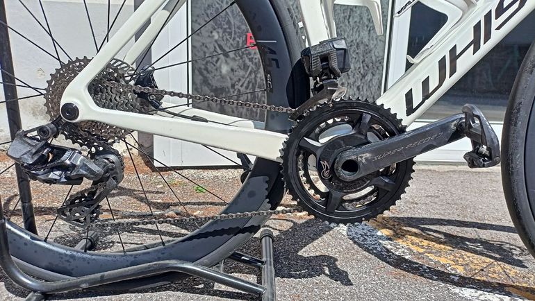 Gebrauchtes Whistle Custom Campagnolo Super Record EPS 2026 Road & Gravel, Weiß — Bild 3 von 6