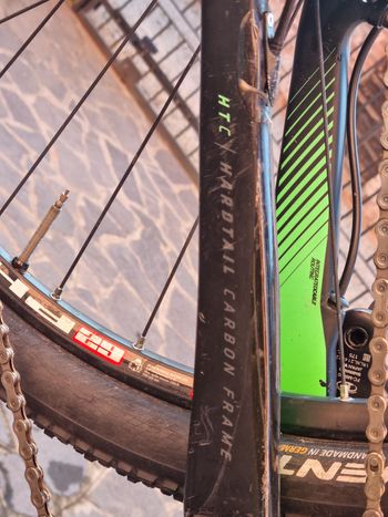 Kellys Custom Shimano Deore XT 2017 Mountainbike usato, Verde — immagine 10 di 10