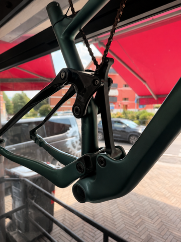 Gebrauchtes Leecougan Crossfire Air 428 2024 Frameset Frameset 2024 Mountainbike, Grün — Bild 2 von 5