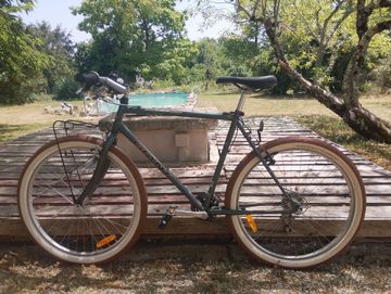 Used Giant Boulder Shimano Altus 1995 Mountainbike, Green, 26 — image 4 of 6