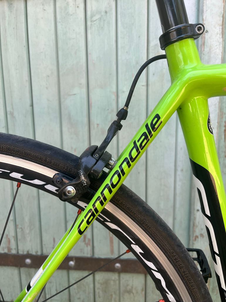 Used Cannondale Caad Shimano 105 2015 Road & Gravel, Green — image 6 of 7