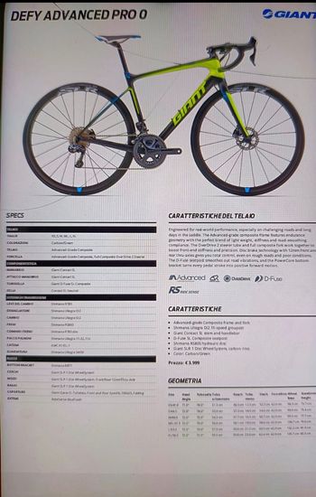 Used Giant Defy Advanced Pro 0 2017 2017 Road & Gravel, Black — image 7 of 7