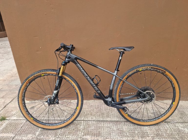 Gebrauchtes Megamo Factory SRAM X01 Eagle 2020 Mountainbike, Hellgrau — Bild 2 von 10