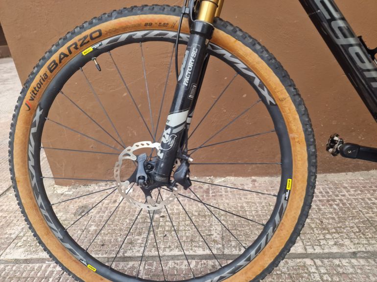 Gebrauchtes Megamo Factory SRAM X01 Eagle 2020 Mountainbike, Hellgrau — Bild 5 von 10