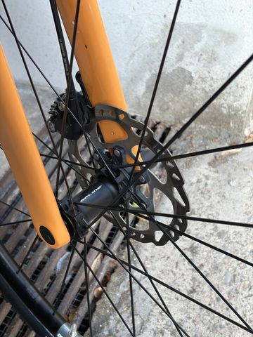 Canyon Grizl CF SL 7 2022 2022 Road & Gravel usato, Arancione — immagine 10 di 16