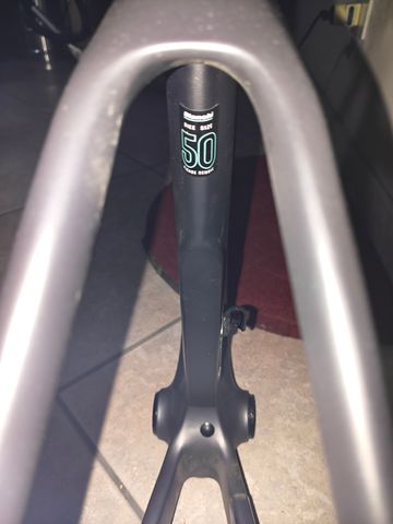 Used Bianchi Oltre XR4 Frame Kit 2024 Frameset 2024 Road & Gravel, Light Gray — image 5 of 5