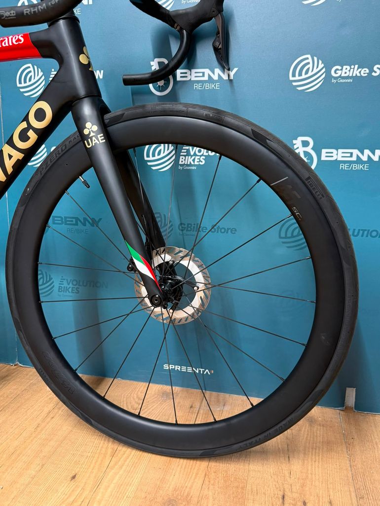 Brugt Colnago V3Rs Team UAE Emirates Disc 2024 Road & Gravel — billede 4 af 8