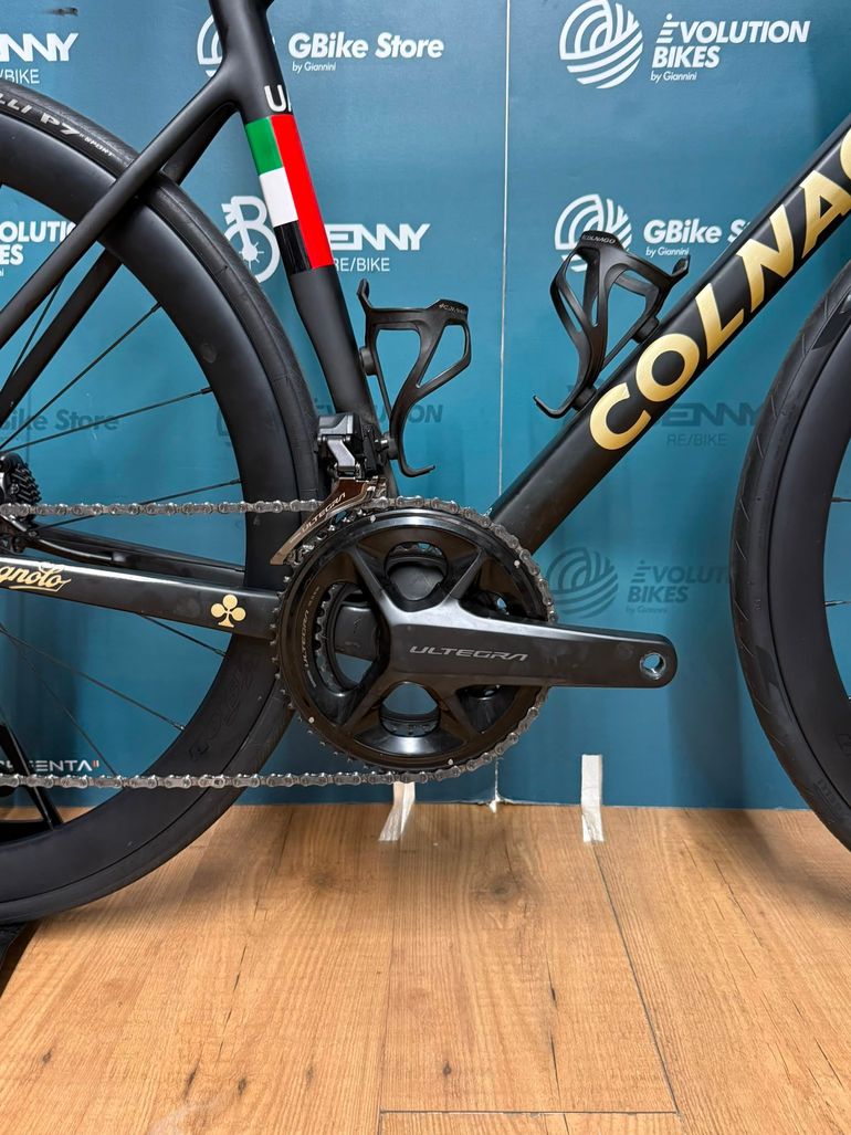 Brugt Colnago V3Rs Team UAE Emirates Disc 2024 Road & Gravel — billede 8 af 8